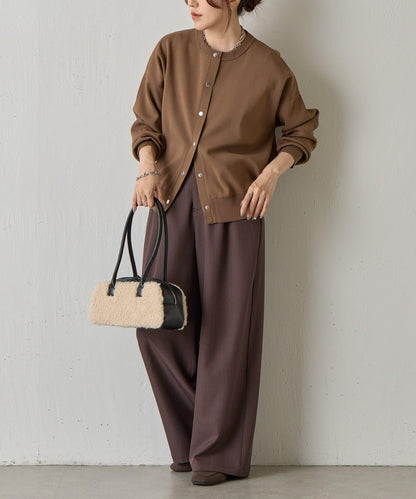 羊羔絨波士頓包