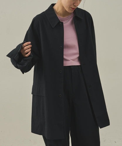 【paradigm】冬季亞麻短款巴爾馬肯大衣