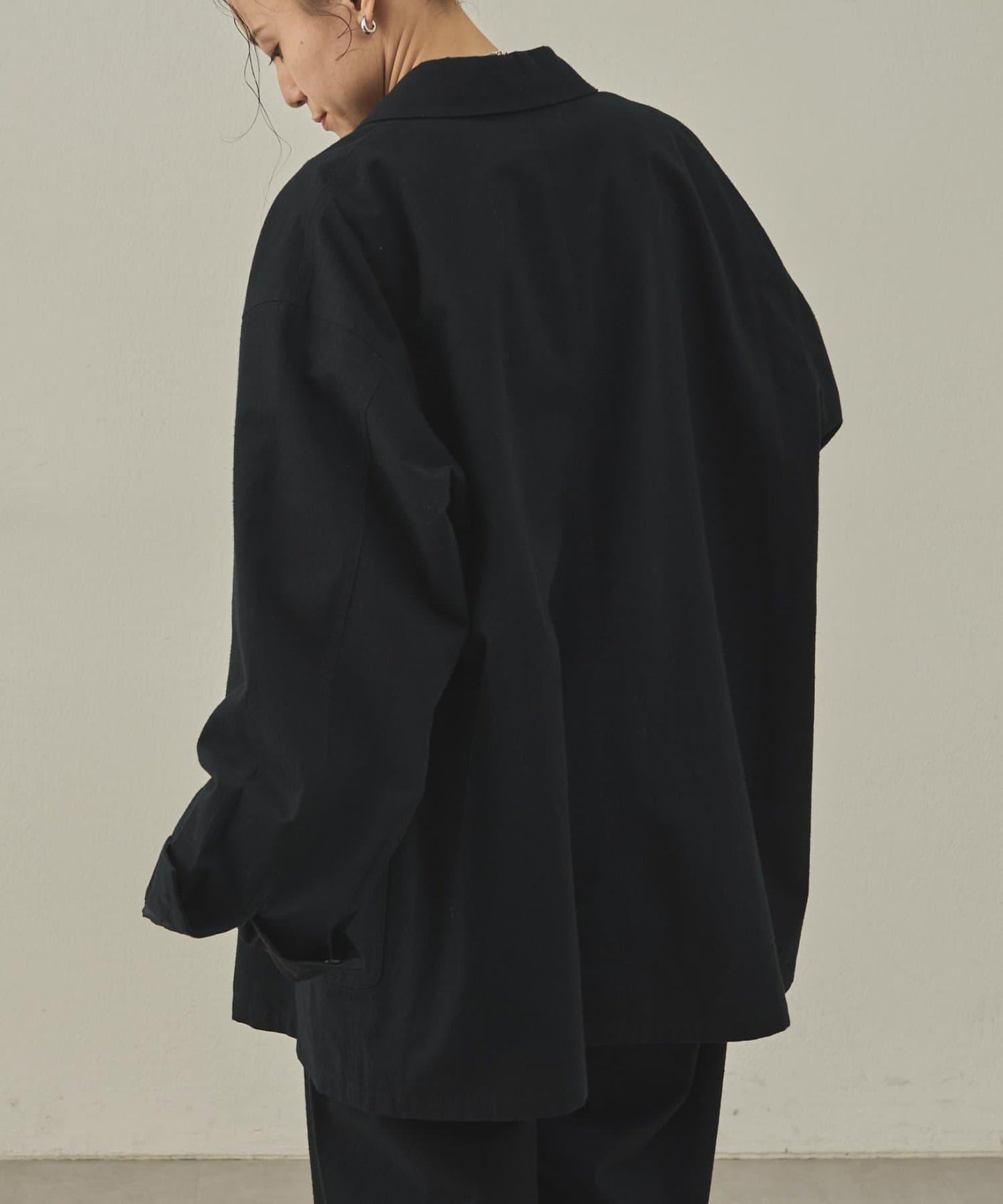 【paradigm】冬季亞麻短款巴爾馬肯大衣