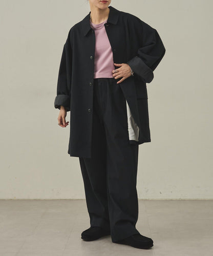 【paradigm】冬季亞麻短款巴爾馬肯大衣