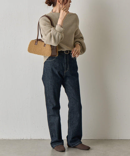 羊羔絨波士頓包