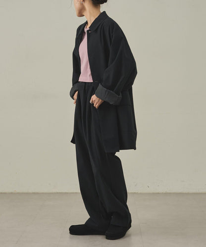 【paradigm】冬季亞麻短款巴爾馬肯大衣