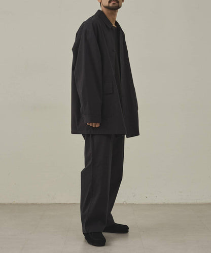 【paradigm】冬季亞麻短款巴爾馬肯大衣