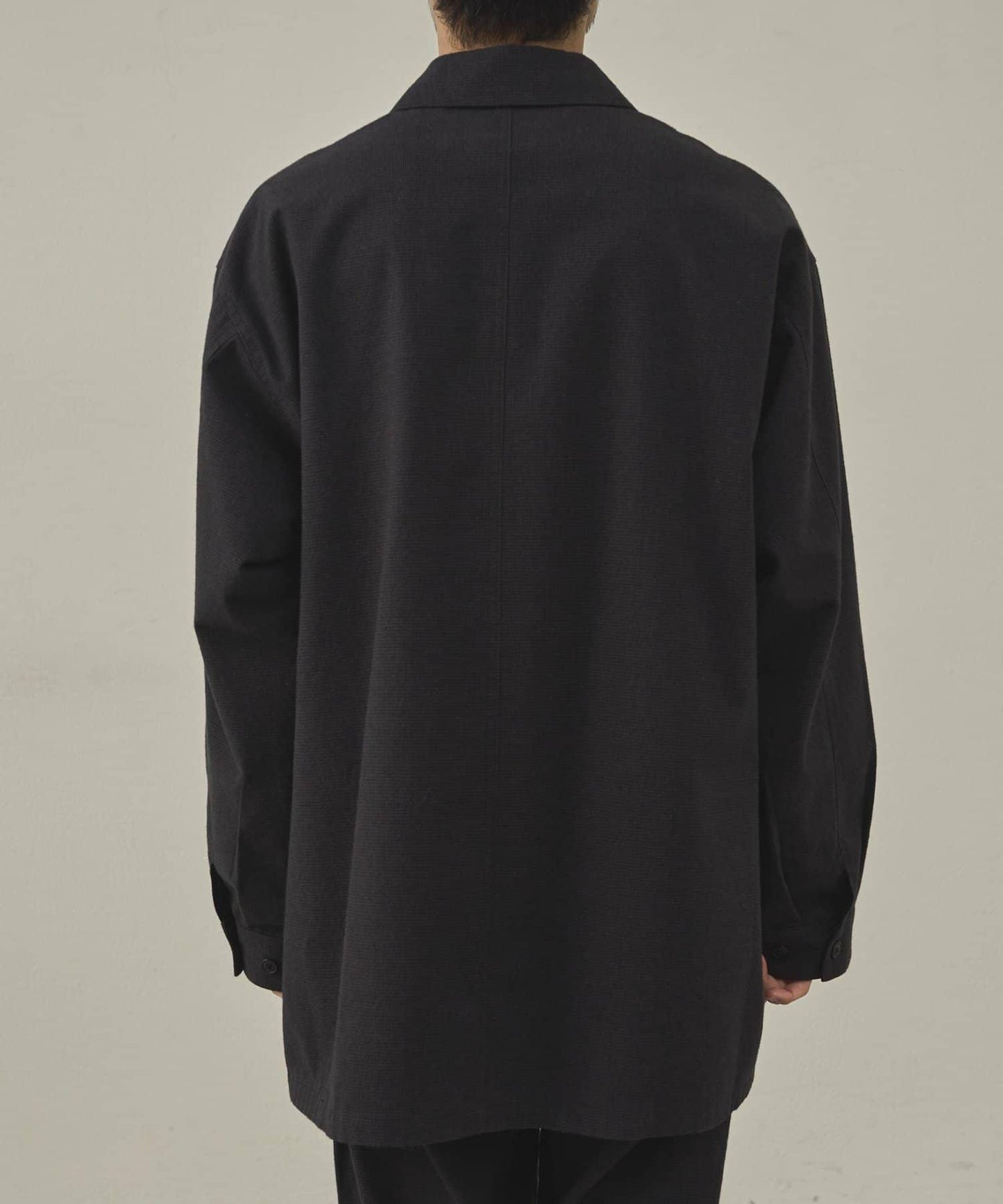 【paradigm】冬季亞麻短款巴爾馬肯大衣