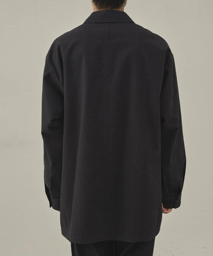 【paradigm】冬季亞麻短款巴爾馬肯大衣