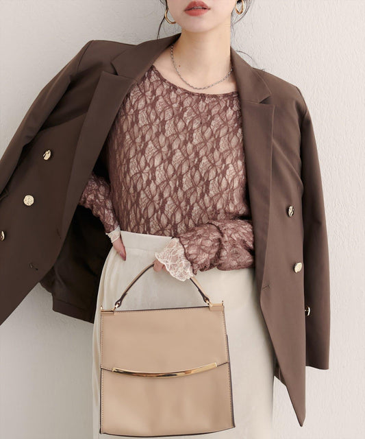 可雙面穿蕾絲上衣