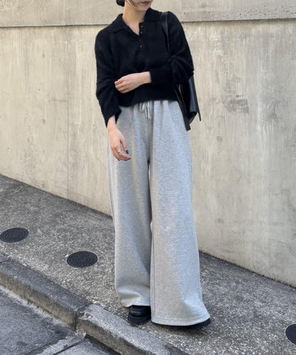 【PIKO企畫/】長絨毛針織POLO衫