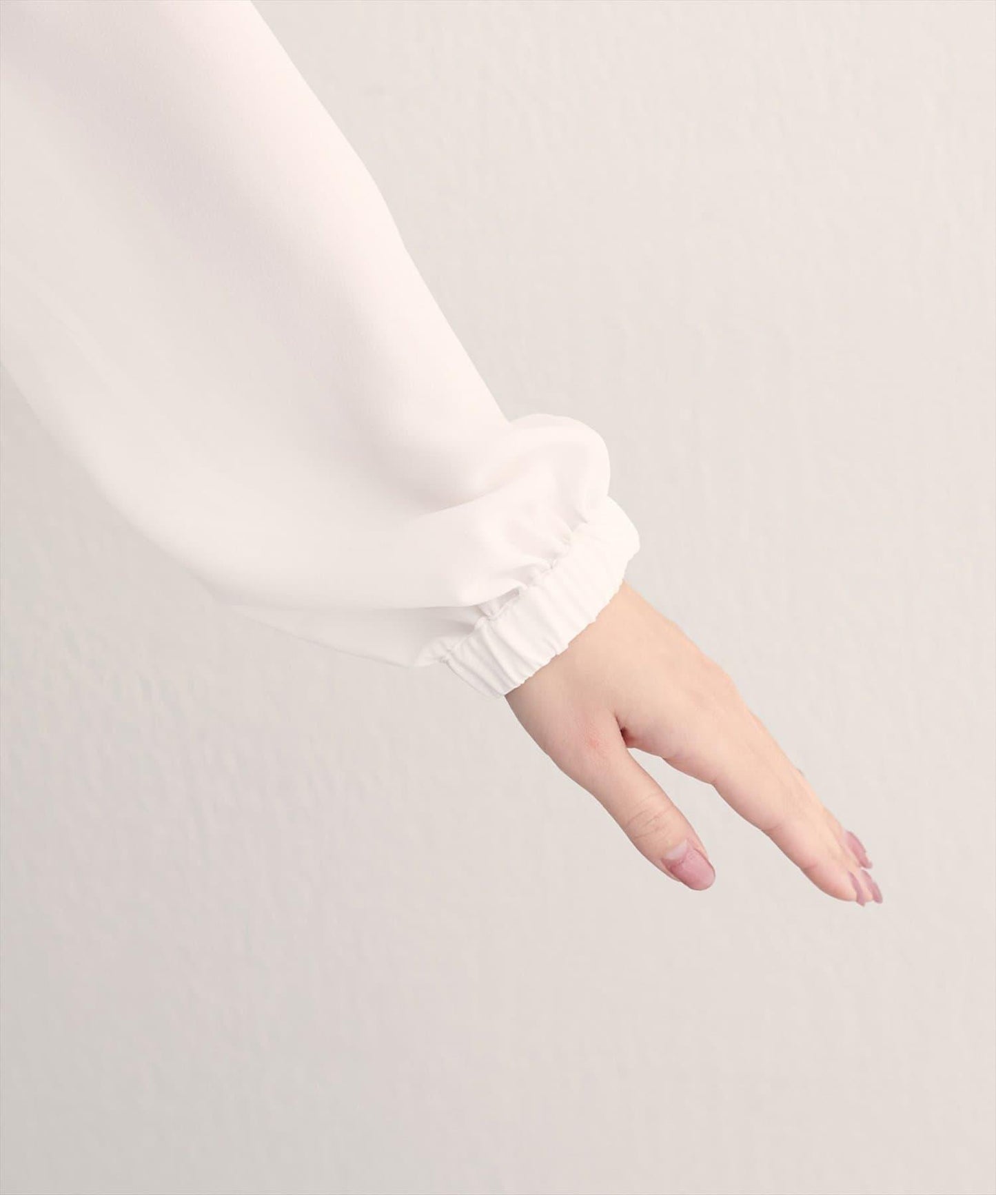 前後兩穿百褶襯衫