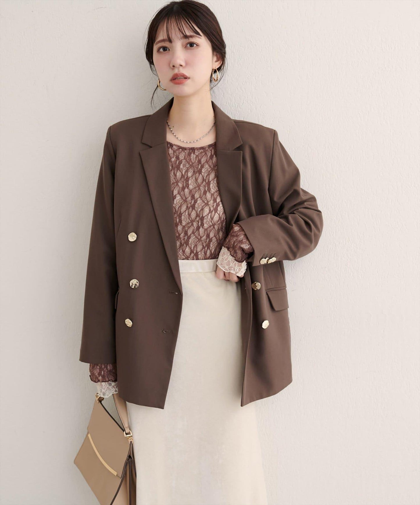 可雙面穿蕾絲上衣