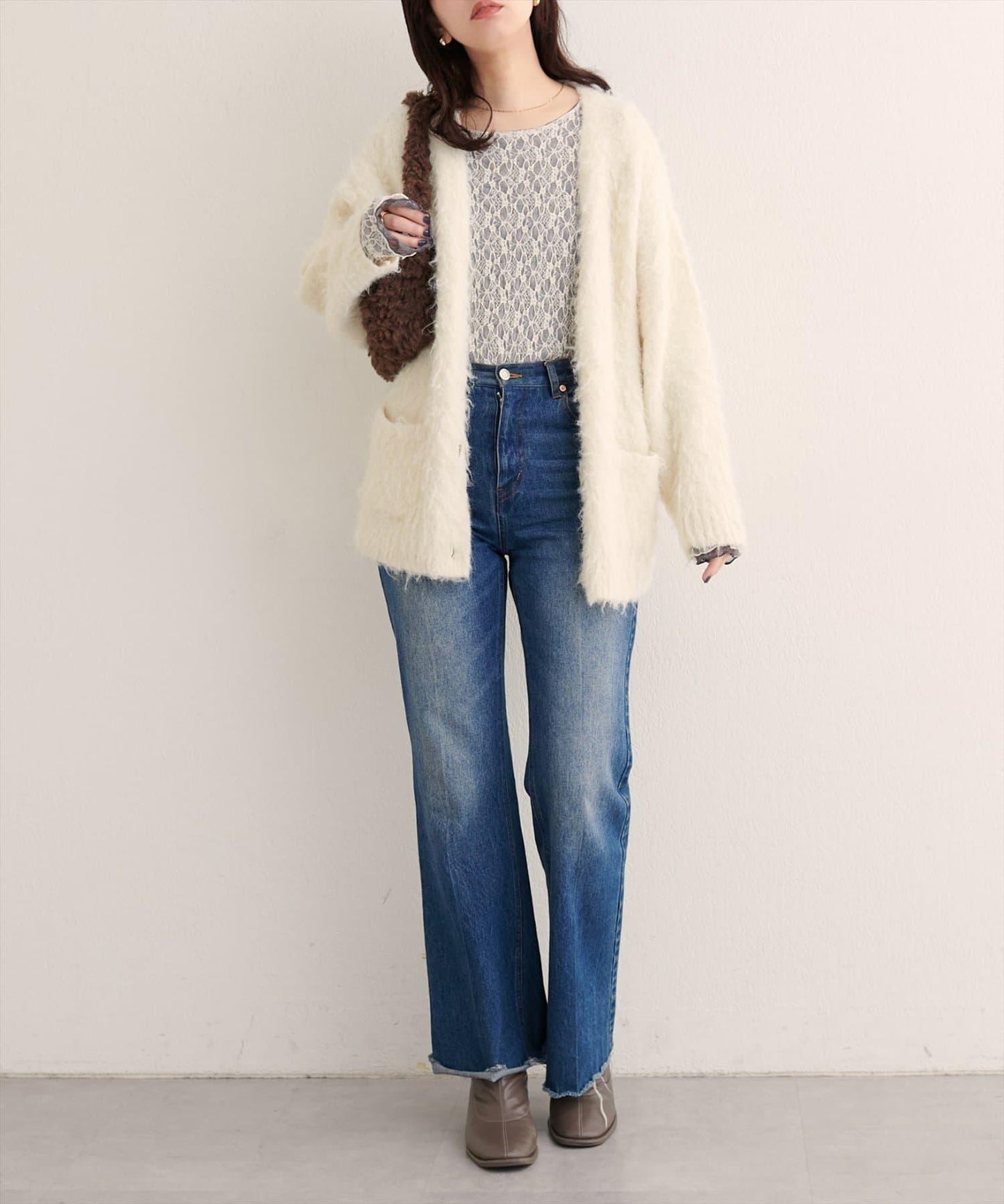 可雙面穿蕾絲上衣