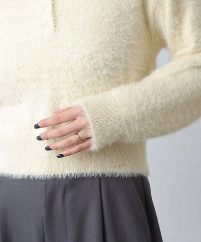 【PIKO企畫/】長絨毛針織POLO衫