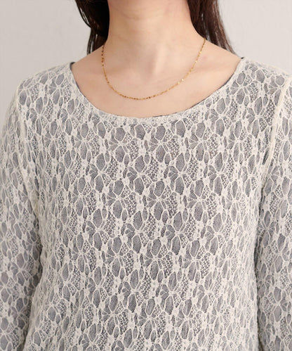 可雙面穿蕾絲上衣