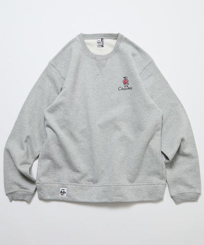 CHUMS×FREAK'S STORE 聯名刺繡夾克風格布比鳥背部印花圓領衛衣