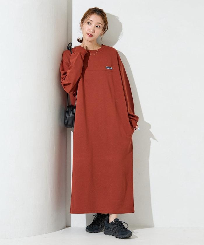 FREAK'S STORE OUTDORS DRYMIX長袖連衣裙
