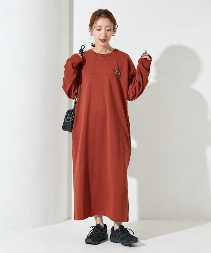 FREAK'S STORE OUTDORS DRYMIX長袖連衣裙