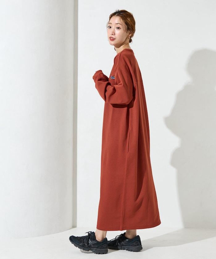 FREAK'S STORE OUTDORS DRYMIX長袖連衣裙