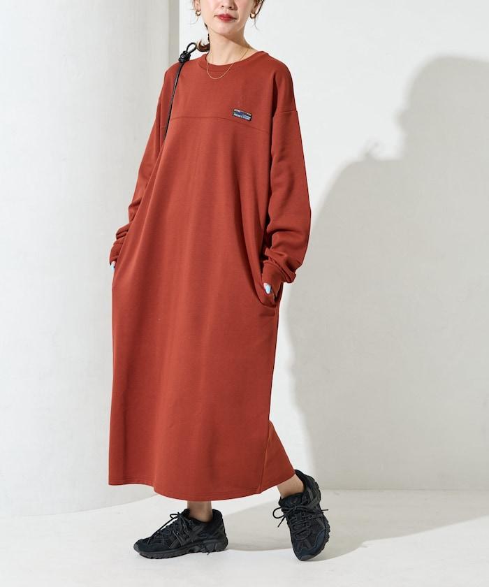 FREAK'S STORE OUTDORS DRYMIX長袖連衣裙