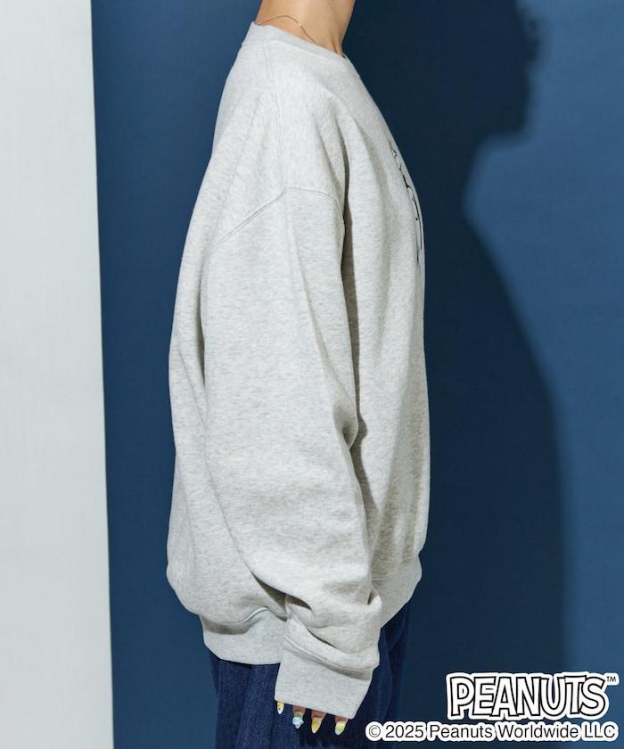 《史努比》緞面刺繡衛衣