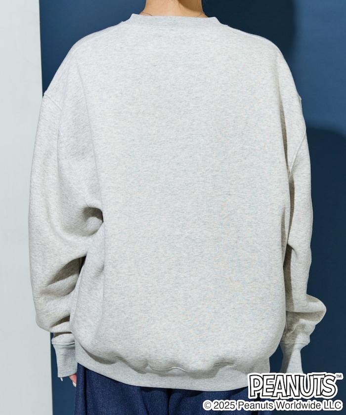 《史努比》緞面刺繡衛衣