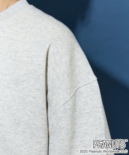 《史努比》緞面刺繡衛衣