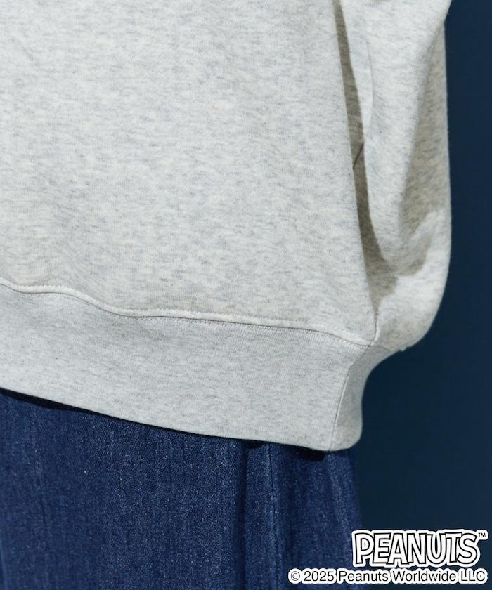 《史努比》緞面刺繡衛衣