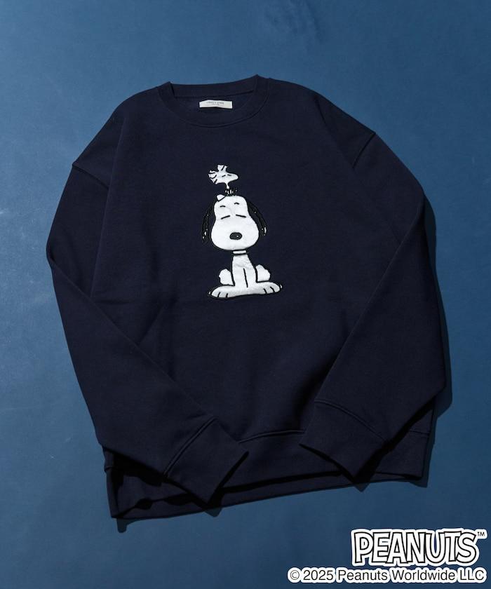 《史努比》緞面刺繡衛衣