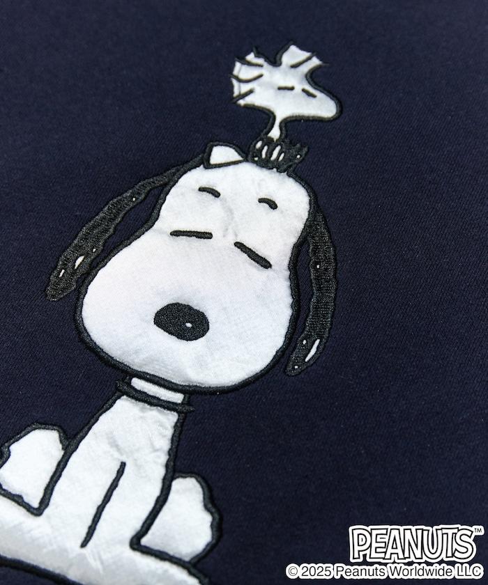 《史努比》緞面刺繡衛衣