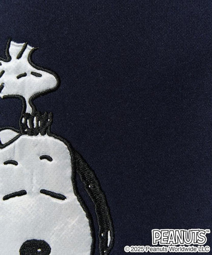 《史努比》緞面刺繡衛衣