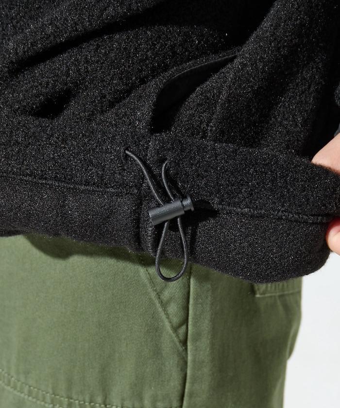 特別款羊羔絨半拉鍊套頭衫