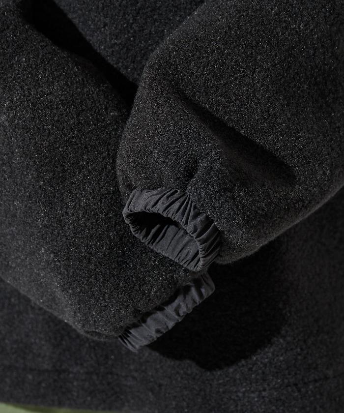 特別款羊羔絨半拉鍊套頭衫