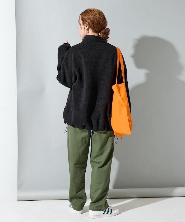 特別款羊羔絨半拉鍊套頭衫