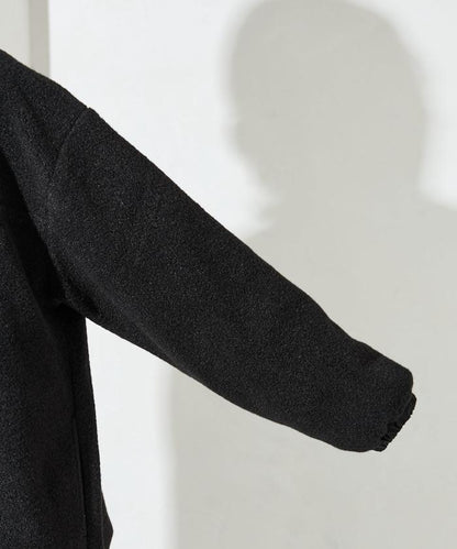 特別款羊羔絨半拉鍊套頭衫