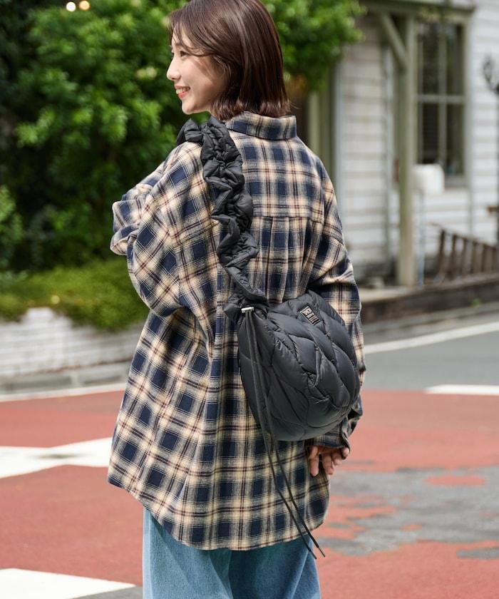 特別褶皺單肩包