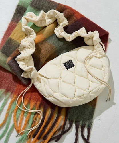 特別褶皺單肩包