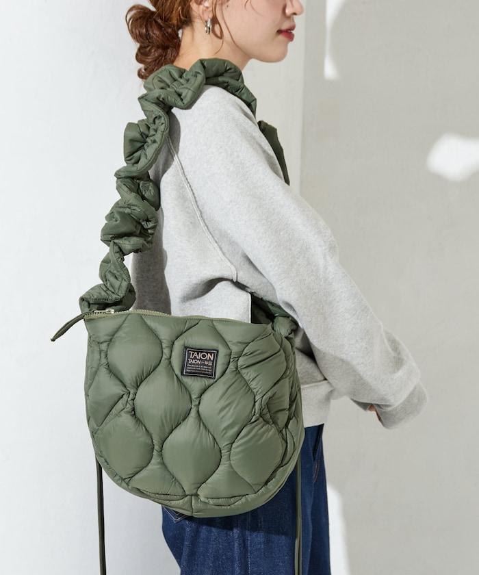 特別褶皺單肩包