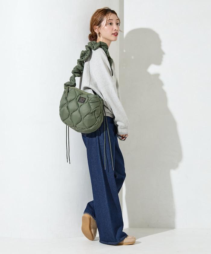 特別褶皺單肩包