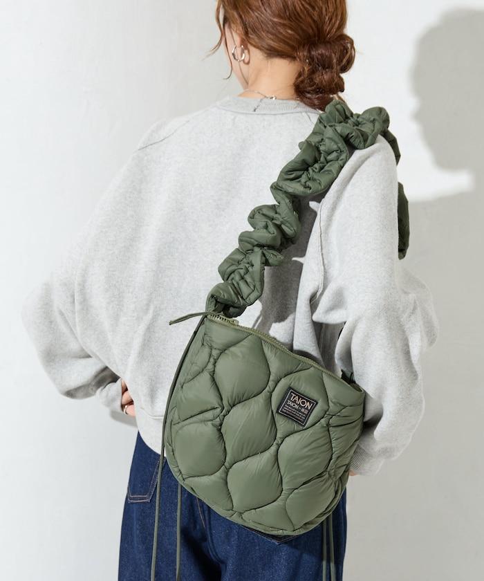 特別褶皺單肩包