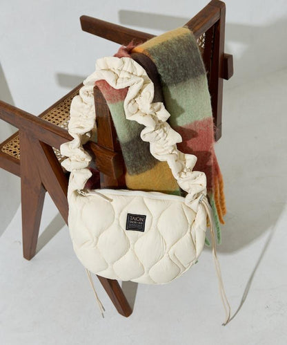 特別褶皺單肩包