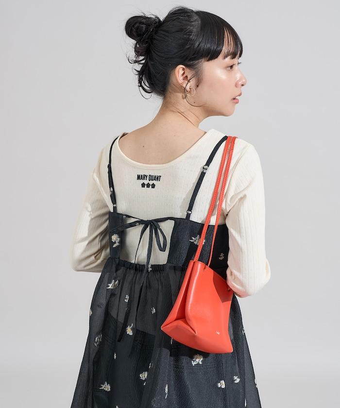 透視提花吊帶迷你連衣裙