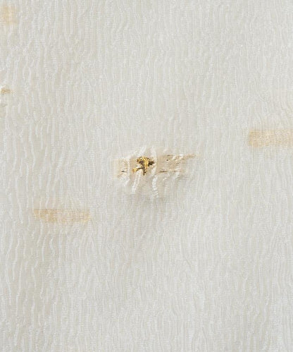 透視提花吊帶迷你連衣裙