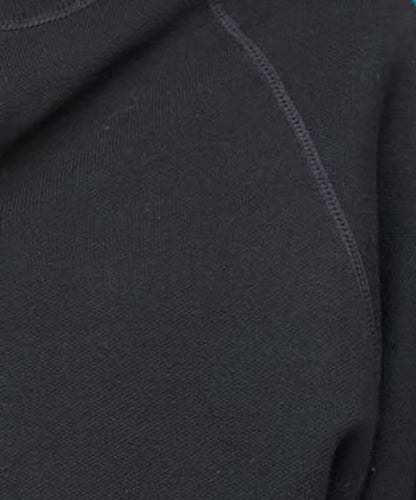 短款按扣亨利領針織衫