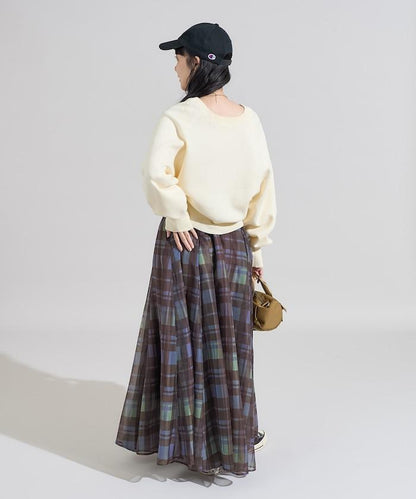 短款按扣亨利領針織衫