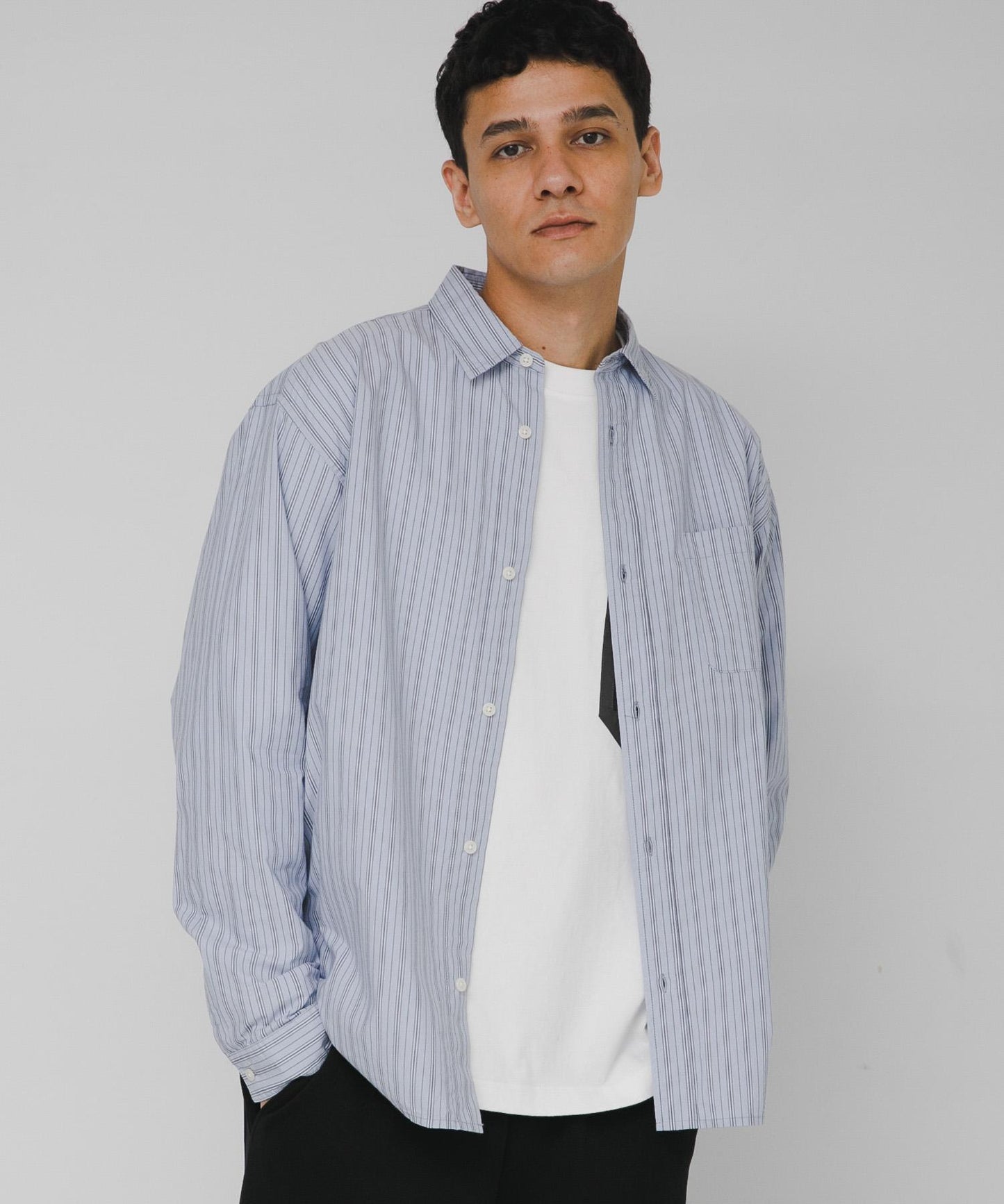 高密度府綢常規襯衫