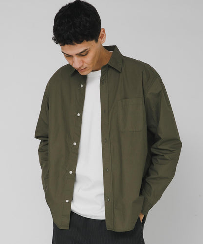 高密度府綢常規襯衫