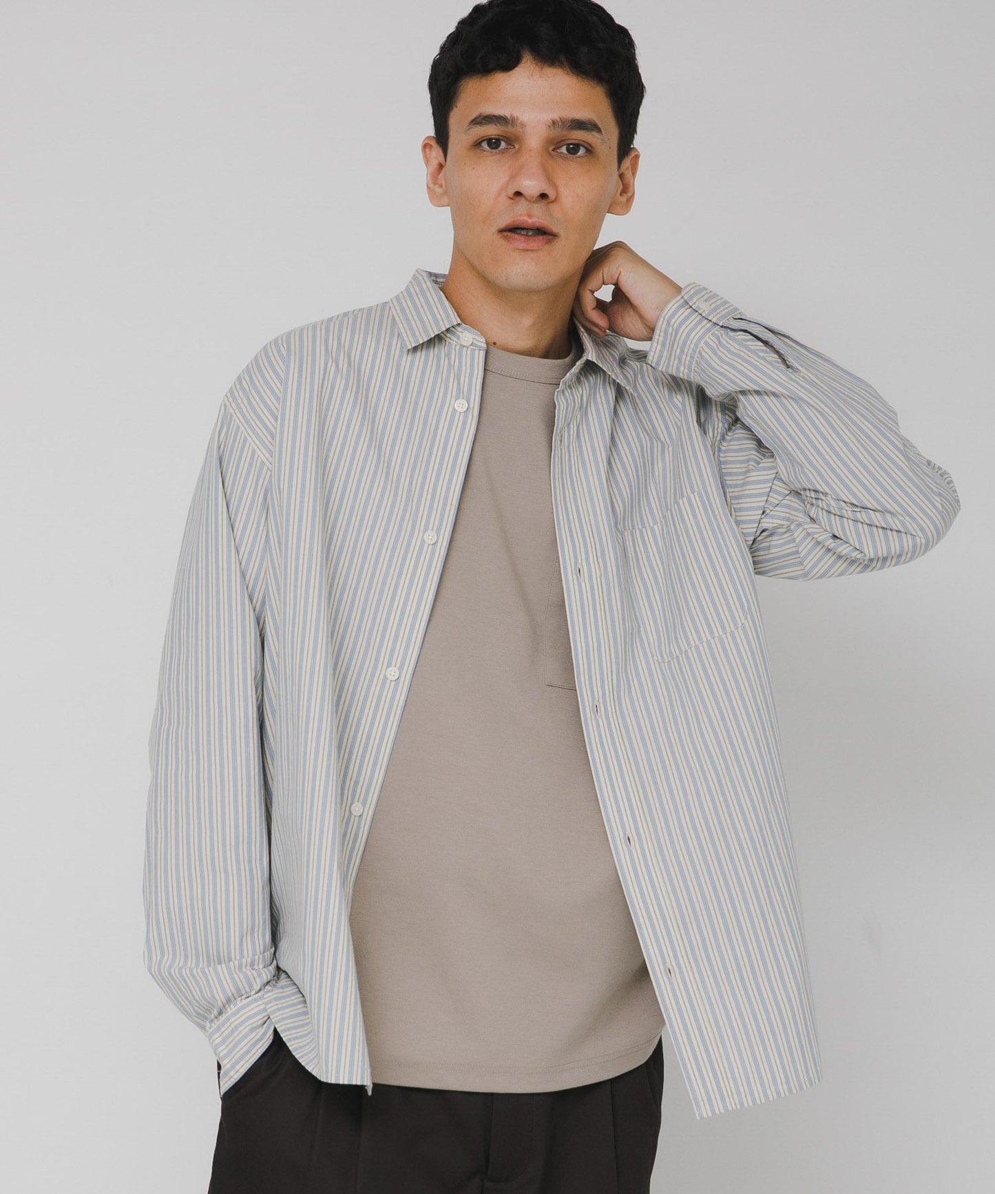 高密度府綢常規襯衫