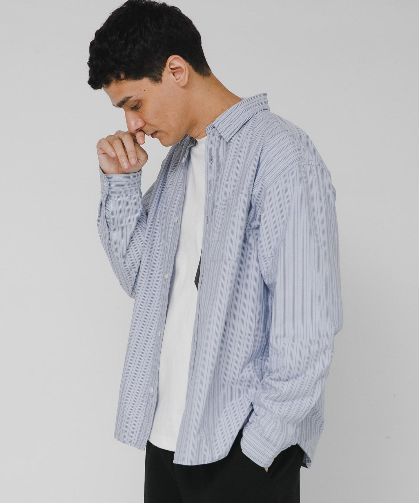 高密度府綢常規襯衫