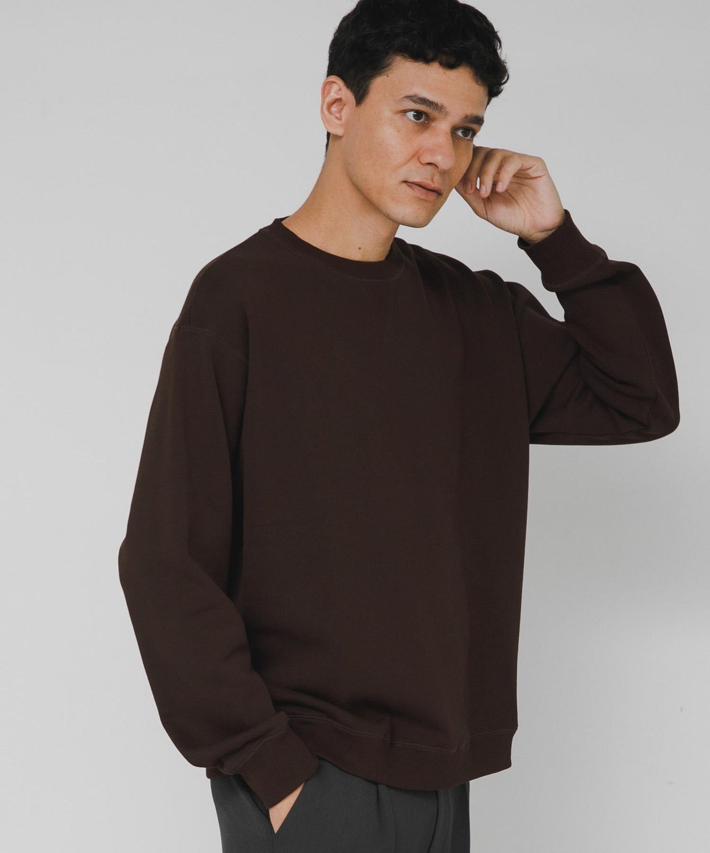 重磅純棉基礎款衛衣