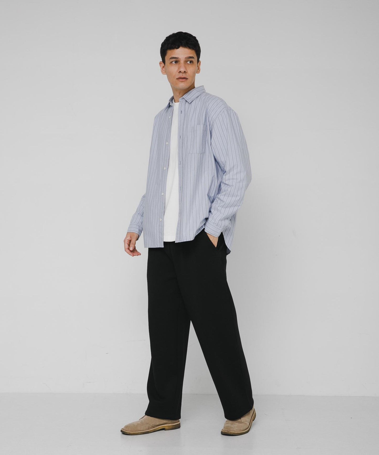 高密度府綢常規襯衫