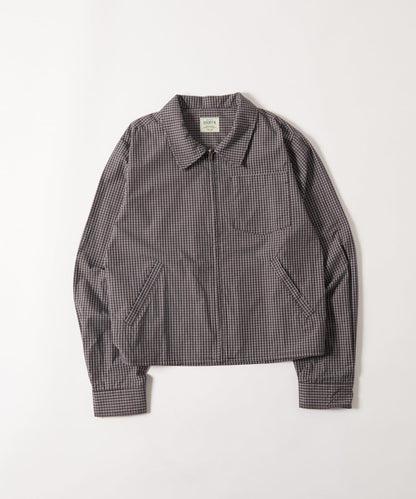 【WHO'S WHO gallery】KOOKYN格紋拉鍊襯衫