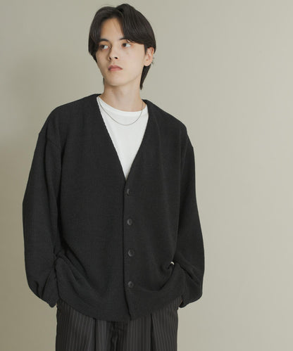 羊毛觸感針織開衫